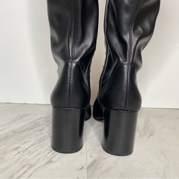 Franco Sarto Talfer Black Tall Heeled Boot 8M - Picture 4 of 16